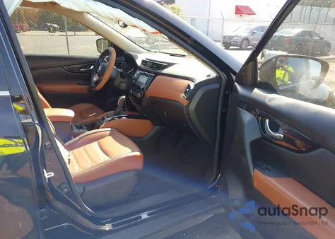 2017 Nissan Rogue Sl из США, поврежденный, VIN JN8AT2MT9HW407002